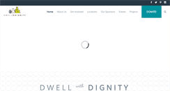 Desktop Screenshot of dwellwithdignity.org